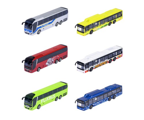 City man bus sort - city, 6-sort.