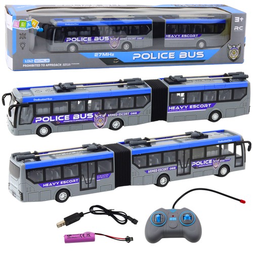 Polizei gelenkbus mit - polizei,