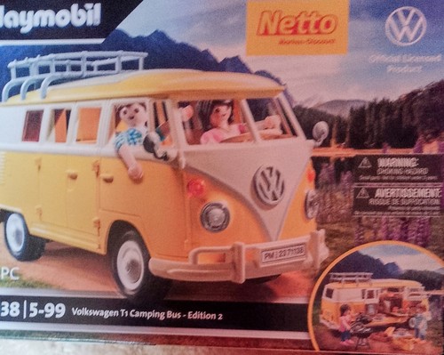 Bus gelb playmobil von - vw,