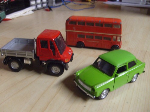 Modellautos trabi unimog - modellautos,