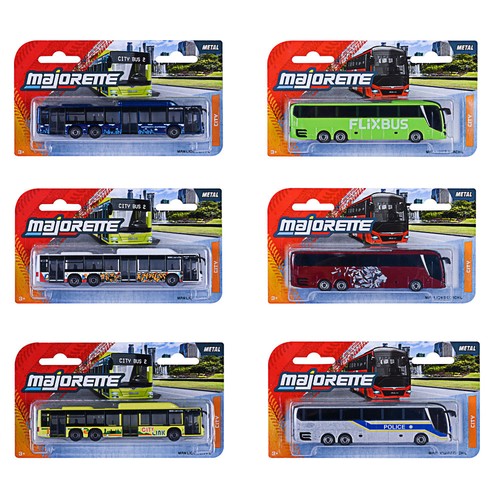 Majorette city man - majorette,, bus