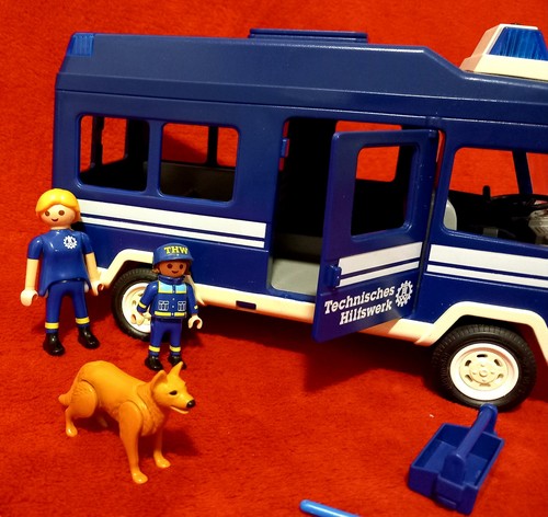 Playmobil thw einsatzfahrzeug - playmobil,