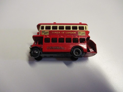 Lledo doppeldecker bus tower - lledo, doppeldecker-bus