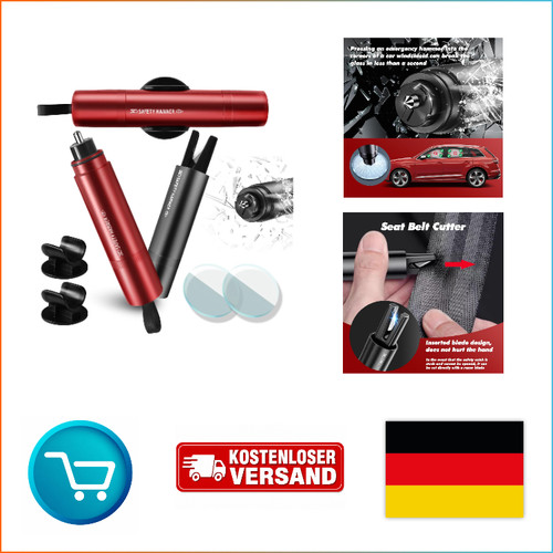Puwowye 1 notfallhammer - 2-in-1,